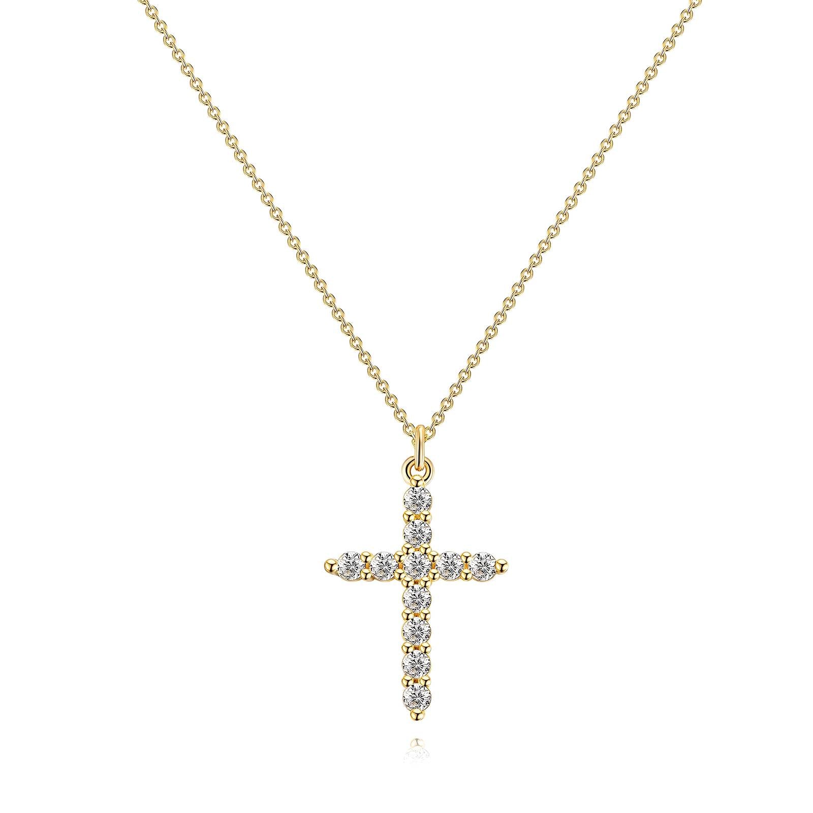 Cross Gold Necklace