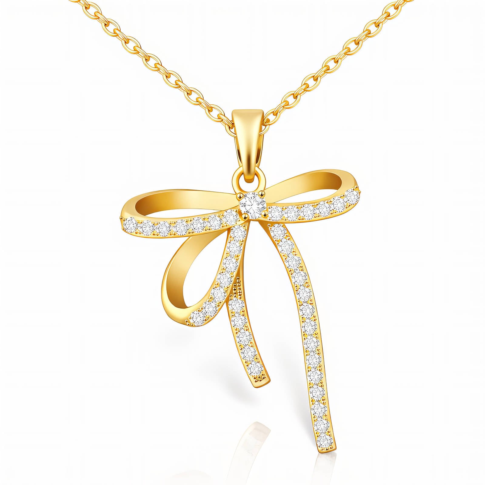Flower Gold Necklace
