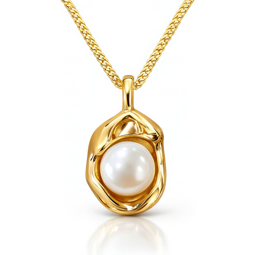 Crystal Gold Necklace