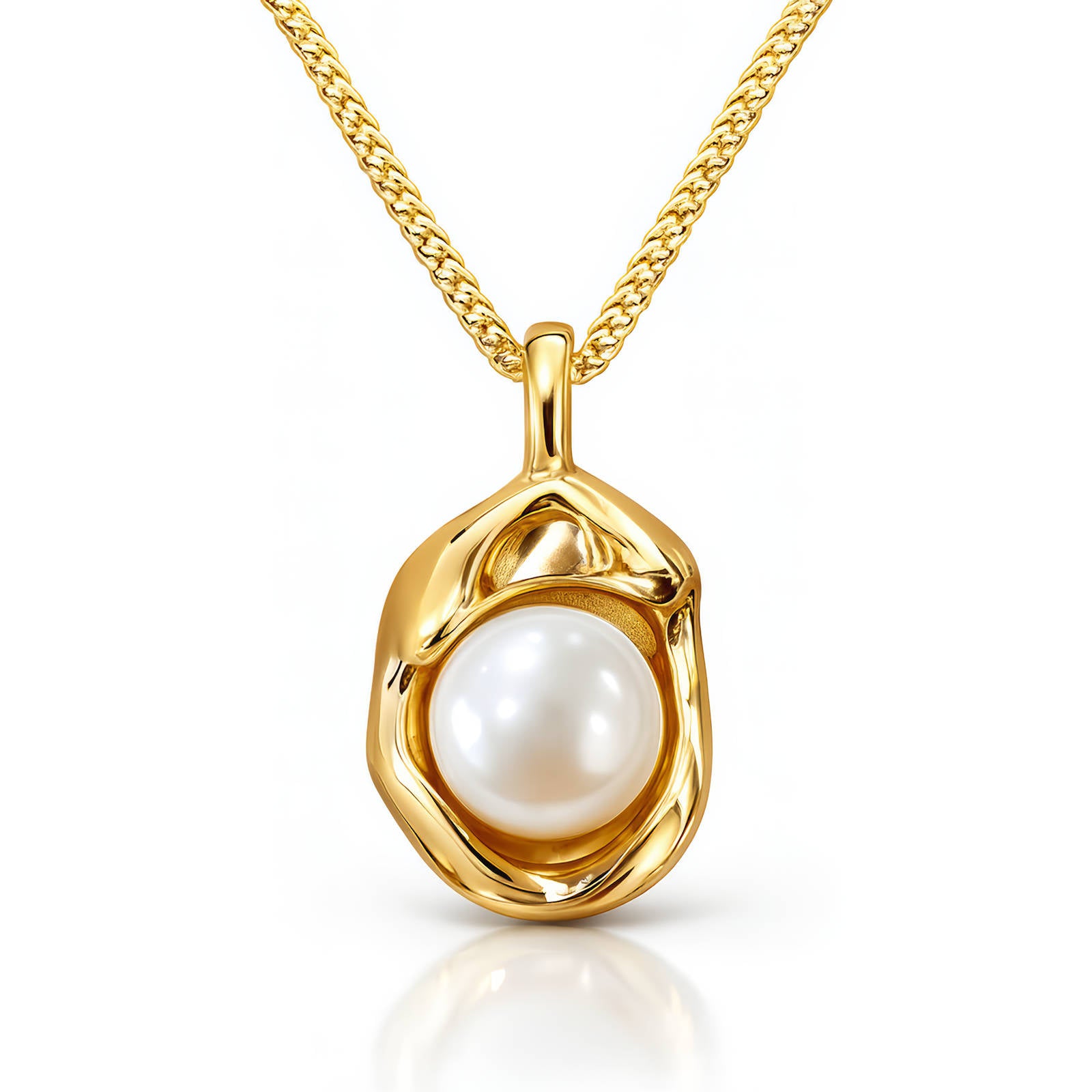 Crystal Gold Necklace