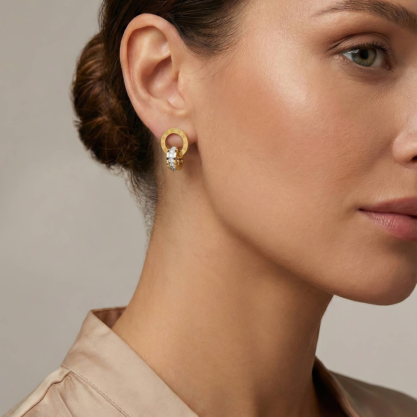 Double One Earrings