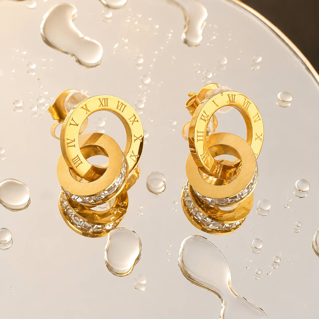 Double One Earrings