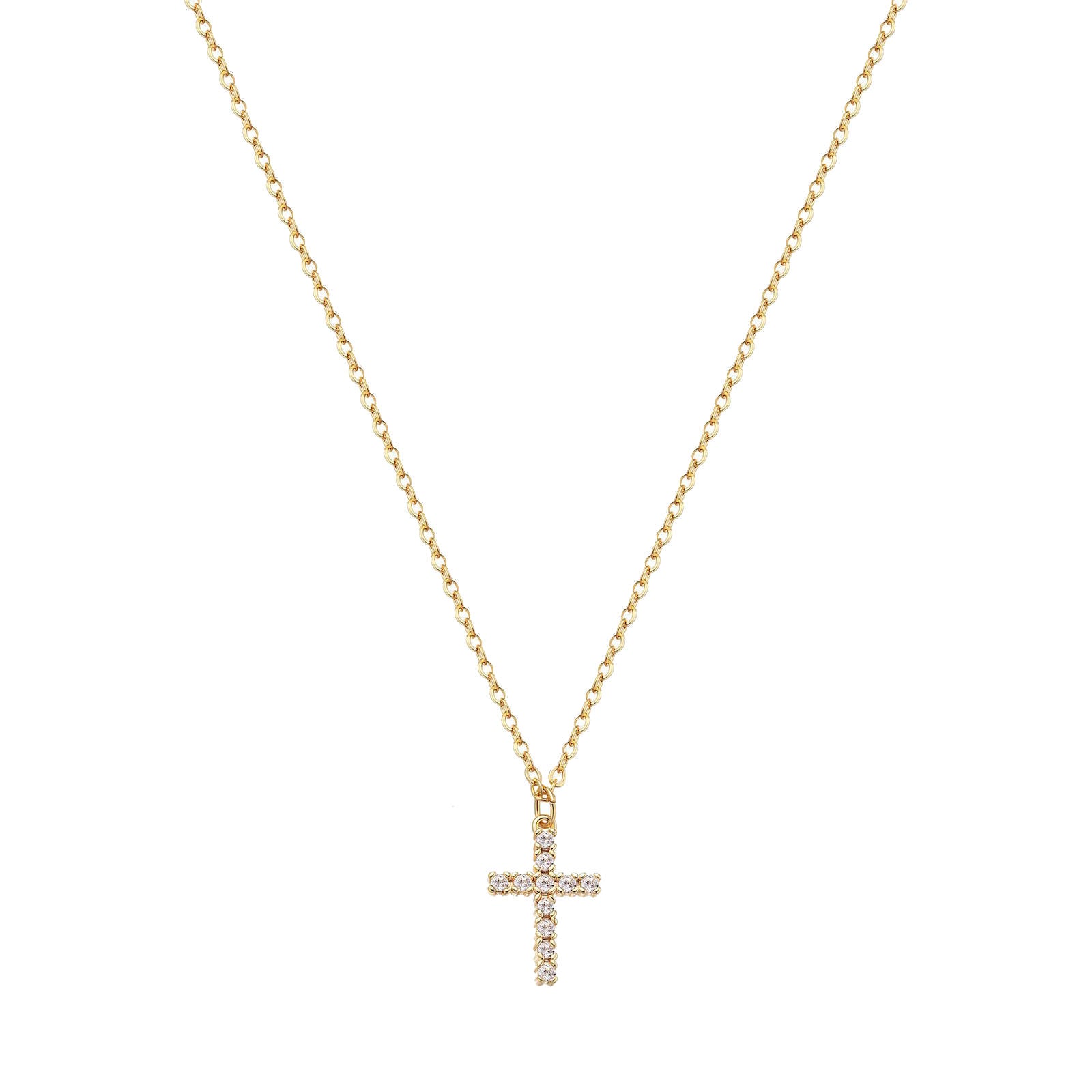 Cross Gold Necklace II