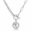 Silver Coin Necklace