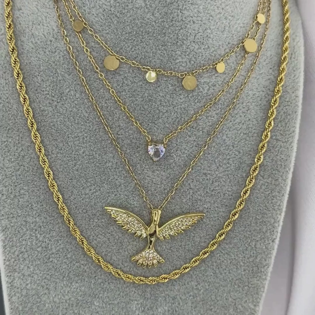 Double Bold Necklace