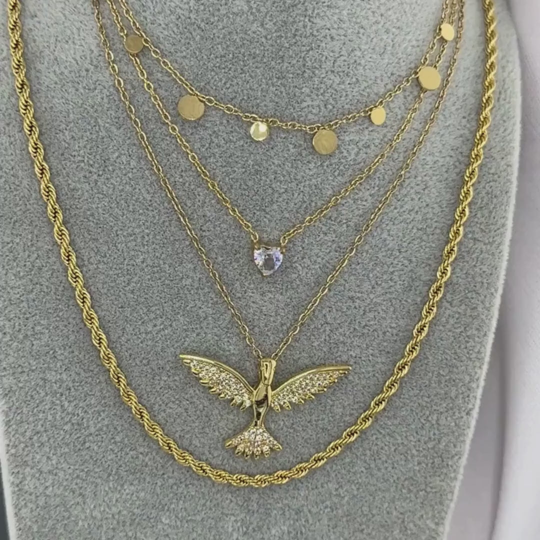 Double Bold Necklace