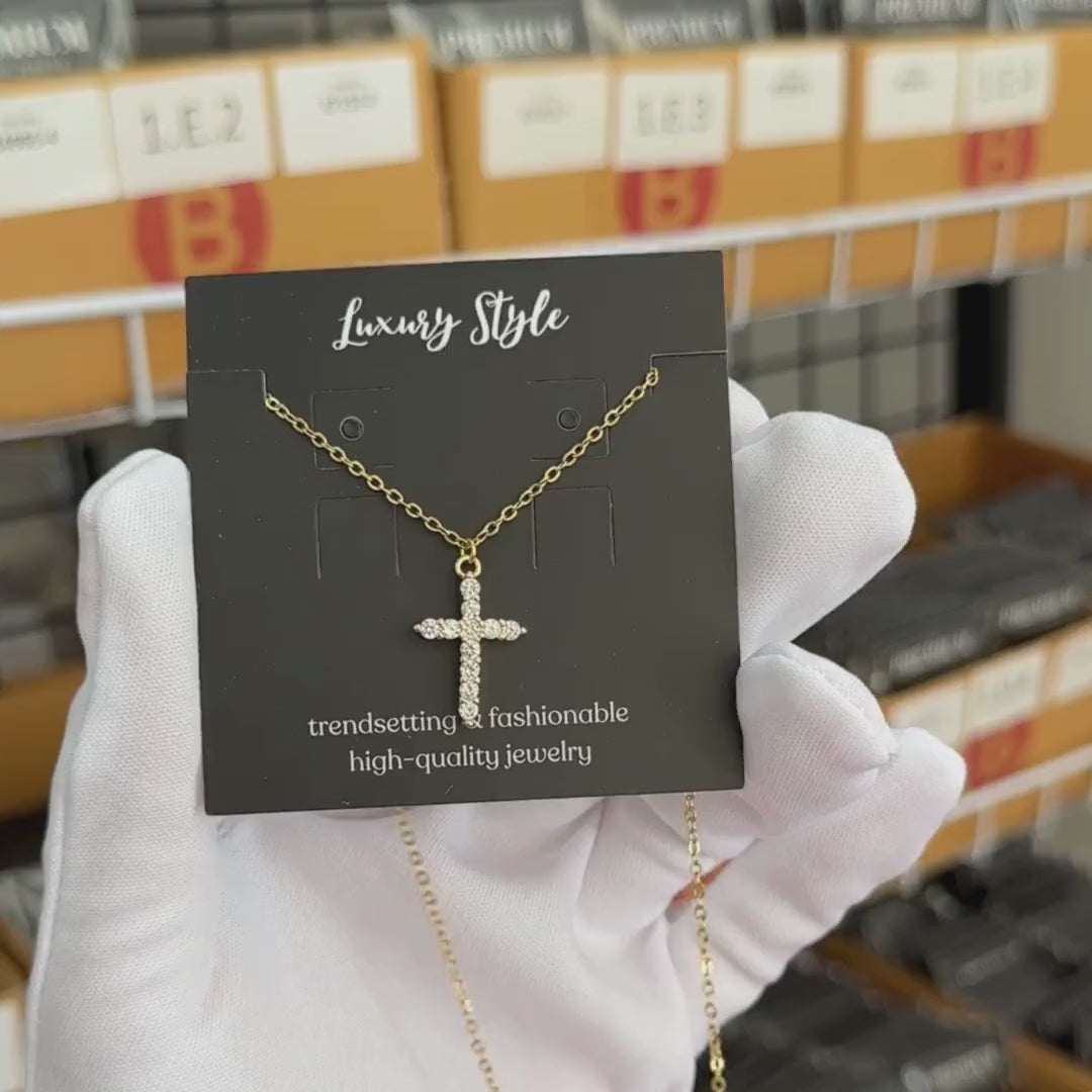 Cross Gold Necklace