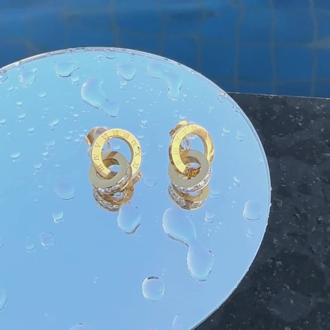 Double One Earrings